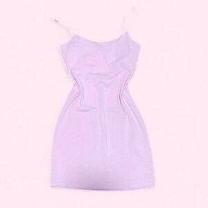 Lilac Ambiance Mini Dress